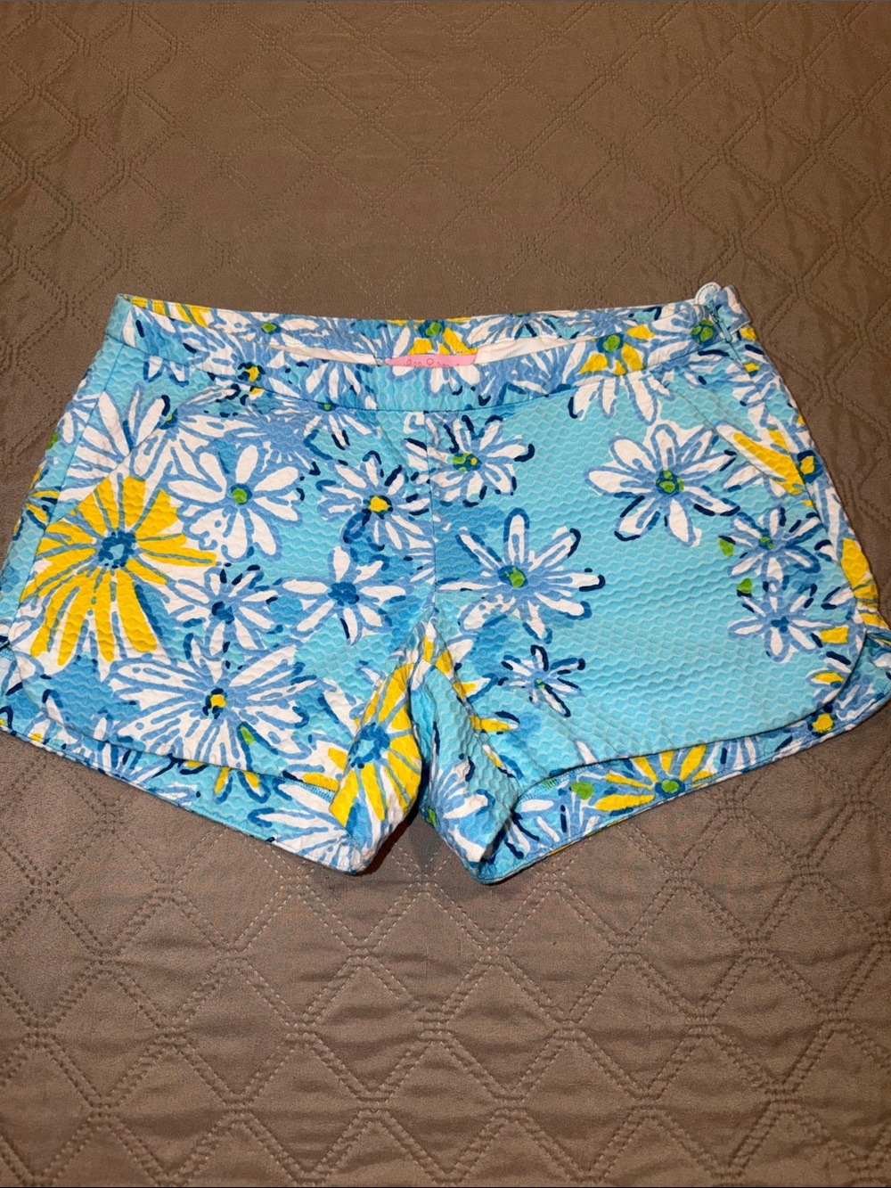 Lilly Pulitzer Women's Floral Blue Shorts